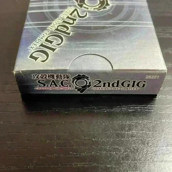 S.A.C. 2nd GIG Ghost In The Shell Stand Alone Complex Playing Poker Cards New - Picture 6 of 8